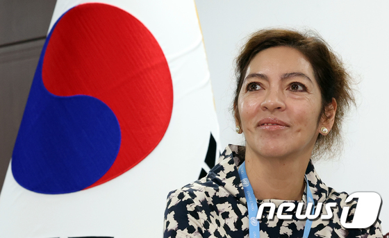 Elizabeth Salmon, the United Nations (UN) Special Rapporteur on North Korean Human Rights 2023.9.11 / News1