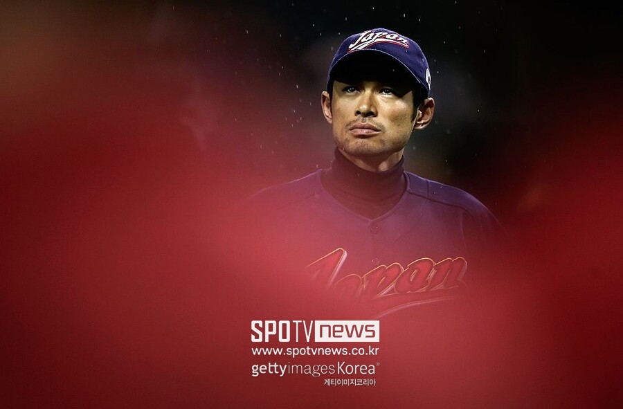 ▲ 스즈키 이치로는 2006년 WBC(월드베이스볼클래식) 미국전을 앞두고 