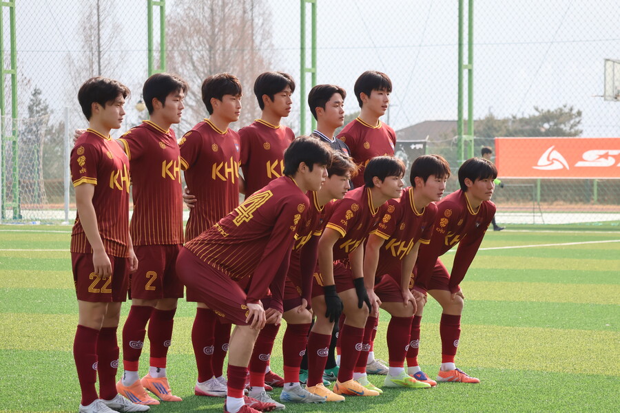 ▲  1-2학년 대학축구연맹전 4강에 진출한 단국대, 경희대에 2-0으로 이겼다. ⓒ한국대학축구연맹