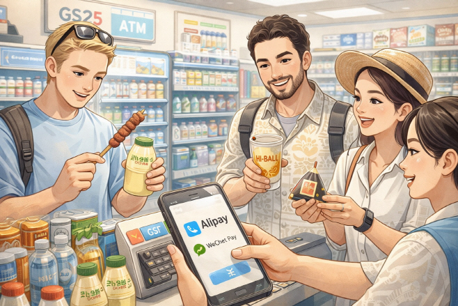 편의저 외국인 삽회 AI