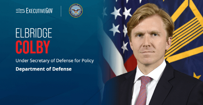 0125 엘브리지 콜비 USDOD DOW