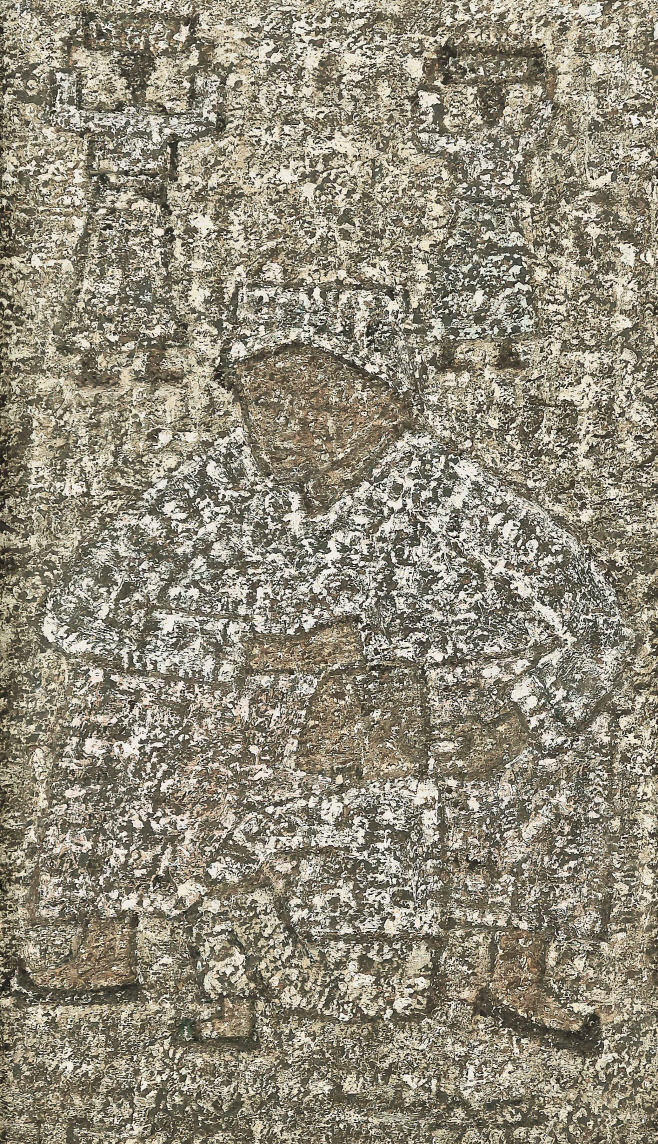 박수근 모자와 두 여인