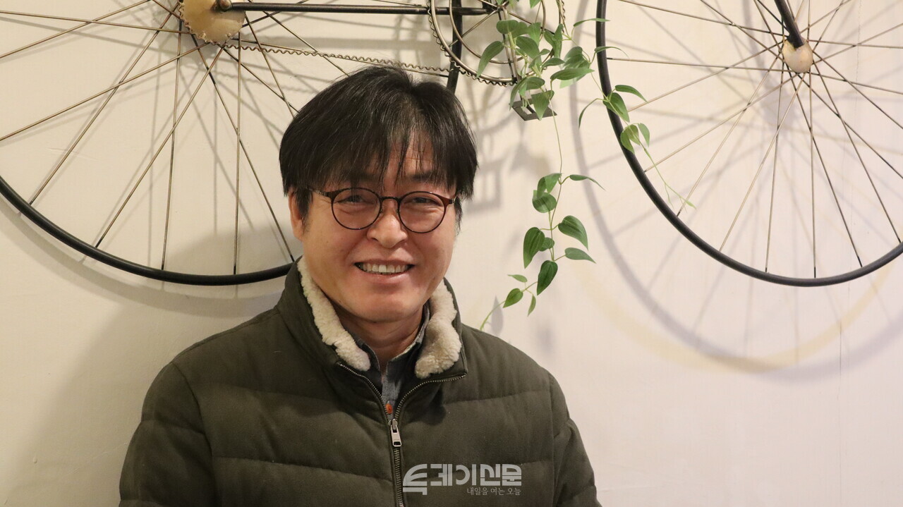 책 「맹자 유감」의 저자 김재욱 작가 ©투데이신문
