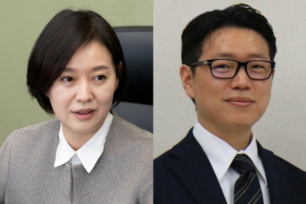 한미사이언스 임주현 부회장(왼쪽)과 임종훈 사장 ⓒ 한미사이언스