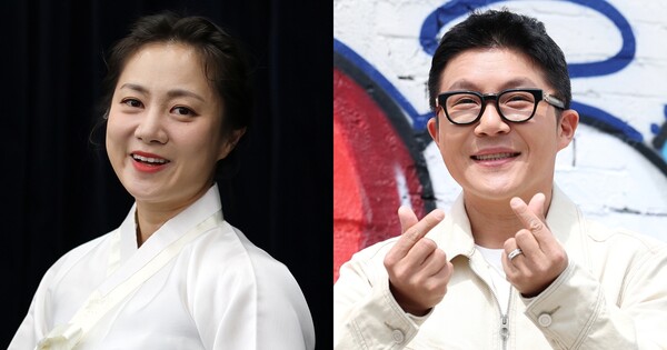 방송인 박나래(왼쪽), 방송인 조세호(오른쪽). ⓒ뉴스1
