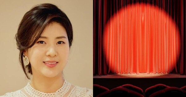 방송인 강유미(왼쪽), 기사 이해를 돕기 위해 AI로 제작한 이미지. ⓒ연합뉴스, 허프포스트코리아