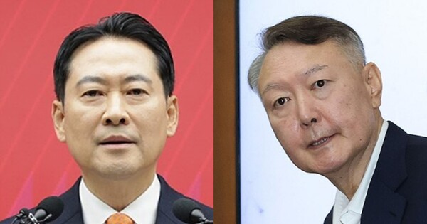 장동혁 국민의힘 대표(왼쪽), 윤석열 전 대통령. ⓒ연합뉴스
