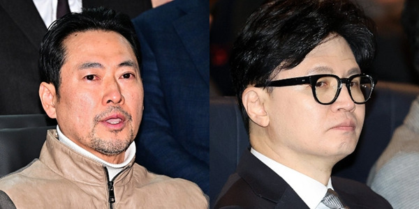 장동혁 국민의힘 대표(왼쪽)가 당무에 복귀하면서 한동훈 전 대표 징계에 대해 어떤 결단을 내릴지 주목된다. ⓒ연합뉴스