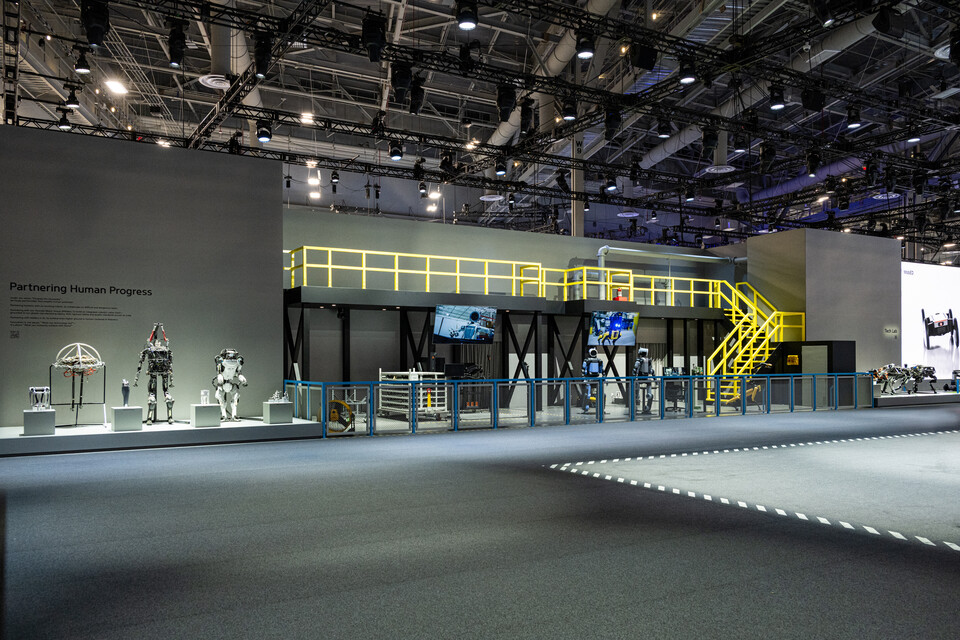 ©AP신문(AP뉴스)/이미지 제공 = 현대자동차그룹 ▲CES 2026 현대차그룹 전시관 전경