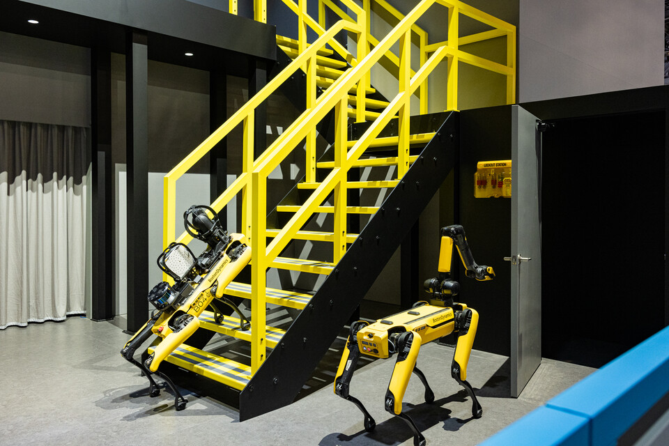 ©AP신문(AP뉴스)/이미지 제공 = 현대자동차그룹 ▲오르빗 AI 연계한 스팟