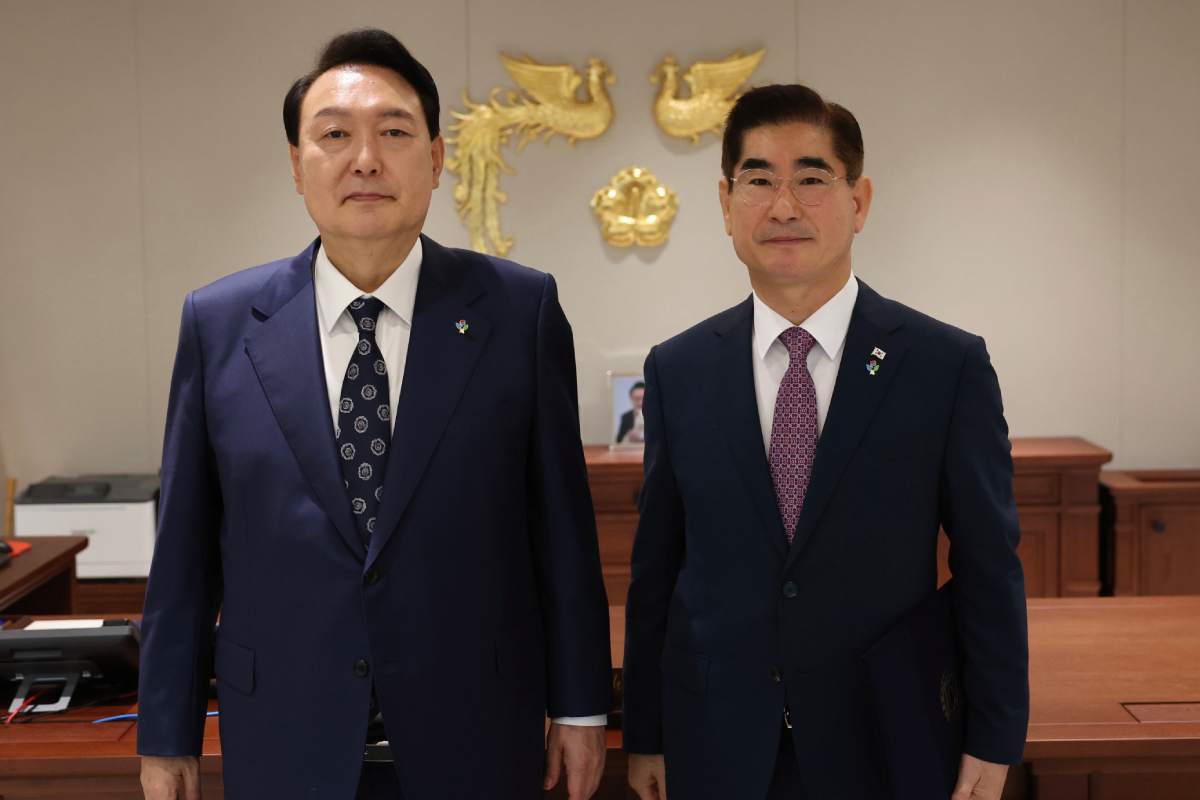 출처 : 뉴스 1 = 대통령실 제공