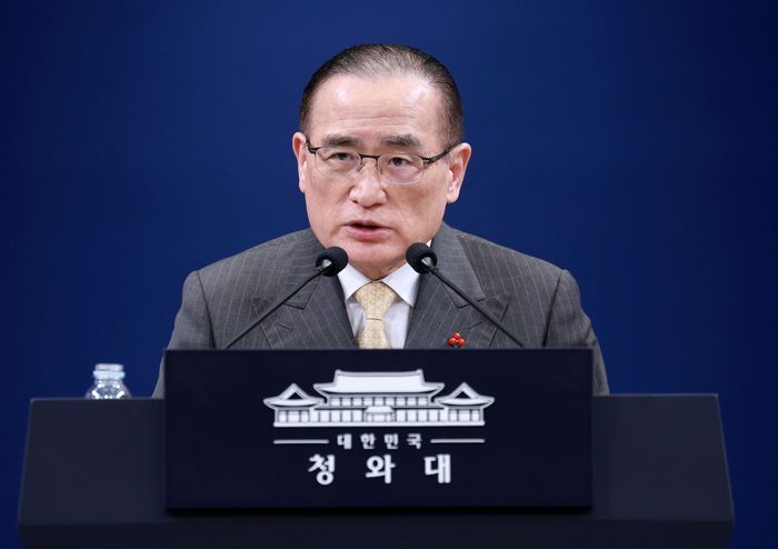 위성락 청와대 국가안보실장 ⓒ뉴시스