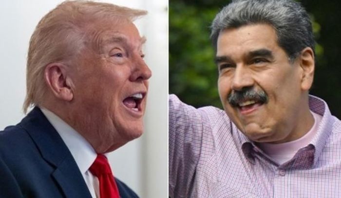 도널드 트럼프(왼쪽) 미국 대통령과 니콜라스 마두로 베네수엘라 대통령. ⓒ AP·AFP/연합뉴스
