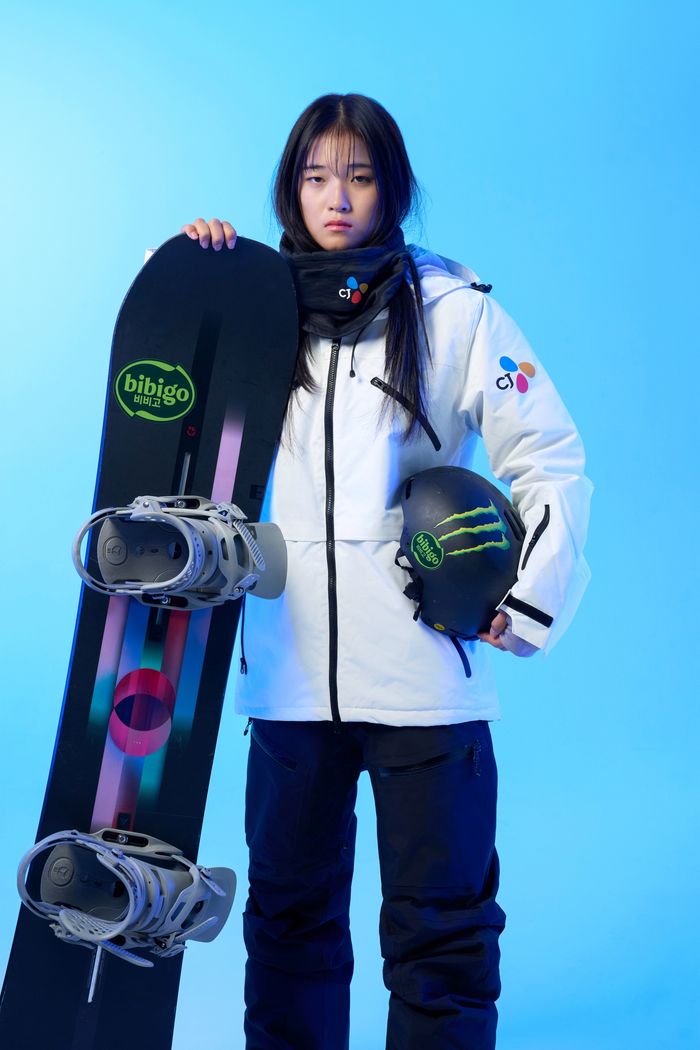 스노보드 하프파이프 최가온. ⓒ CJ