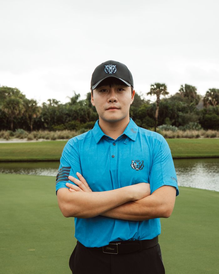 올 시즌 LIV 골프의 코리안골프클럽 멤버로 합류한 김민규. ⓒ 웅빈매니지먼트