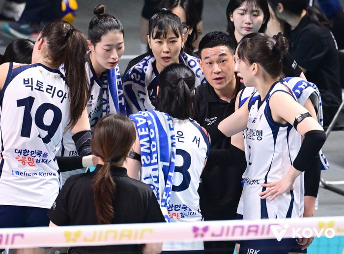 5연승을 완성한 IBK 기업은행. ⓒ KOVO