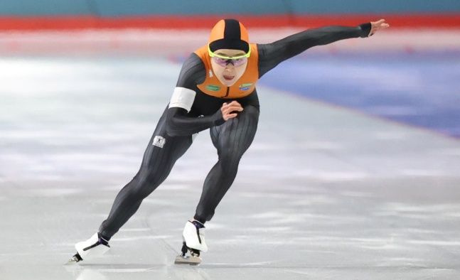 스피드 스케이팅 김민선. ⓒ 뉴시스