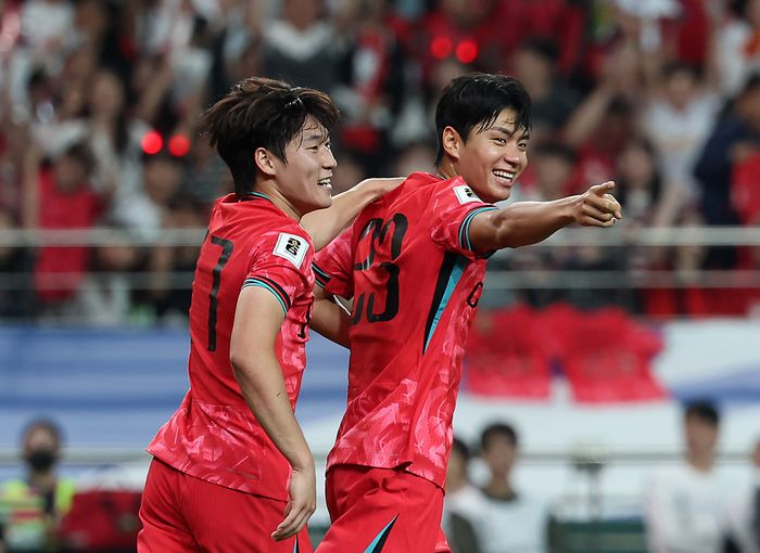 대표팀 복귀 노리는 전진우. ⓒ 뉴시스