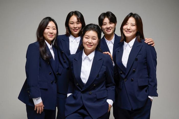 SPOTV 골프 해설위원 김인경(좌측부터), 서희경, 한희원, 최나연, 유소연. ⓒ SPOTV