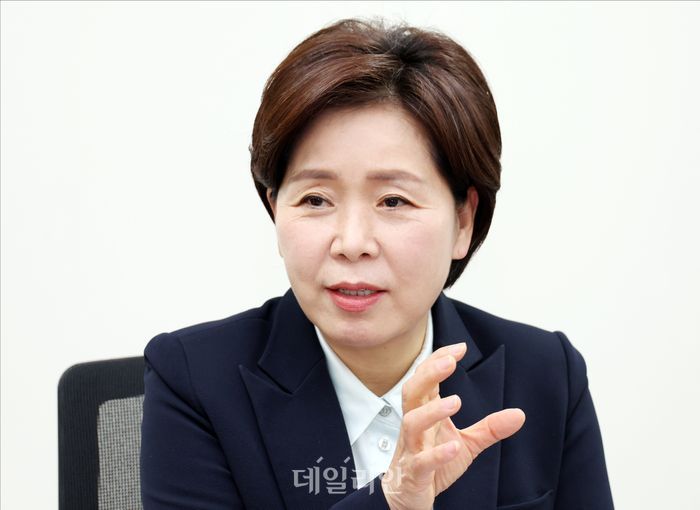 양향자 국민의힘 최고위원이 지난 8일 오전 서울 여의도 국회에서 데일리안과 인터뷰를 하고 있다. ⓒ데일리안 홍금표 기자