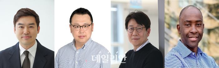 (왼쪽부터)박종세·권영진·허재혁 교수, 스탠포드대 쿤레 올루코툰 교수.ⓒ한국과학기술원