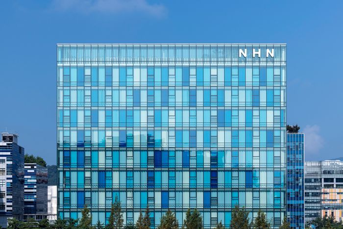 경기 판교에 위치한 NHN 판교 사옥 플레이뮤지 전경.ⓒNHN