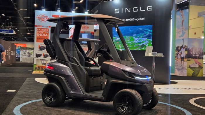 PGA쇼2026 메이트모빌리티 1인승 골프EV 싱글. ⓒ 메이트모빌리티