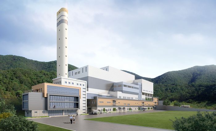 성남시 중원구 상대원동에 건립될 소각시설(500t) 조감도. ⓒ성남시 제공