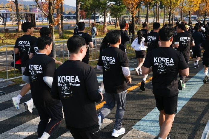 지난 11월 진행된 ‘119메모리얼데이’ 행사 현장 모습ⓒLG유플러스