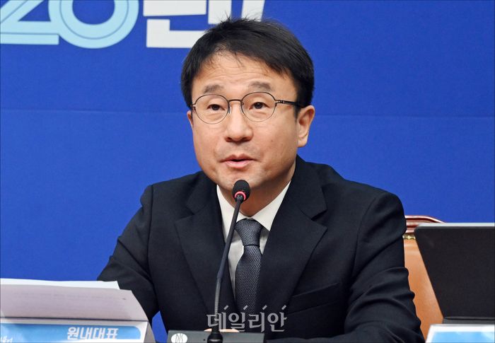 한병도 더불어민주당 원내대표 ⓒ데일리안 홍금표 기자