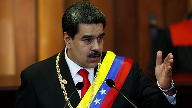 마두로 전 베네수엘라 대통령. ⓒ AFP=연합뉴스