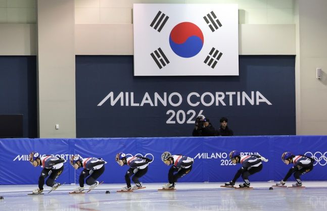 쇼트트랙 대표팀. ⓒ 뉴시스