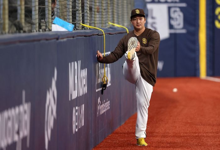 메이저리그 도전을 이어가는 고우석. ⓒ 뉴시스