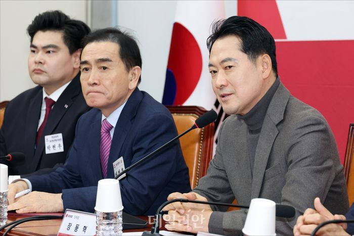 장동혁 국민의힘 대표가 지난 8일 오후 서울 여의도 국회에서 열린 