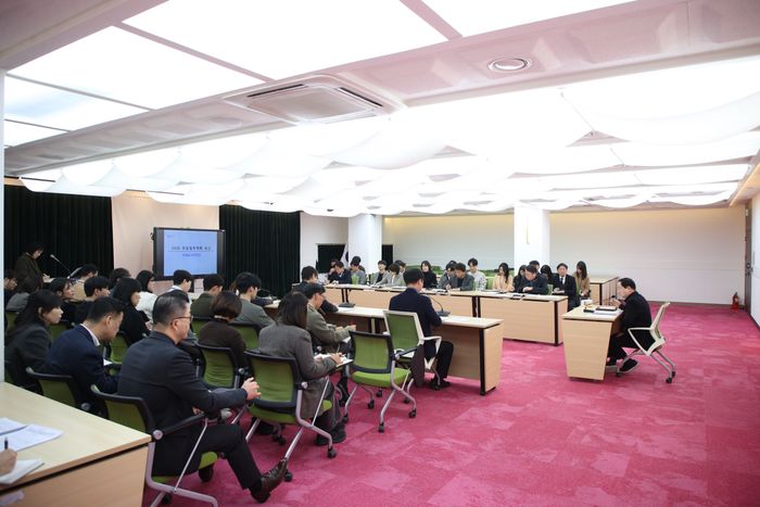 남양주시가 8일 2026년 업무계획 보고회를 진행하고 있다. ⓒ남양주시 제공