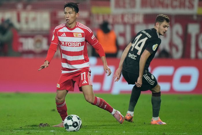 리그 첫 골을 기록한 정우영.(자료사진) ⓒ AP=뉴시스