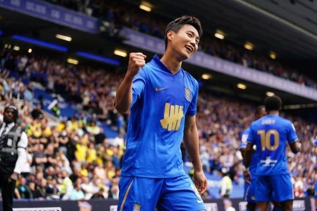 버밍엄시티 백승호. ⓒ AP=연합뉴스