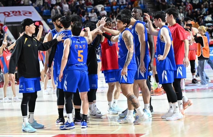 프로농구 최하위 서울 삼성. ⓒ KBL