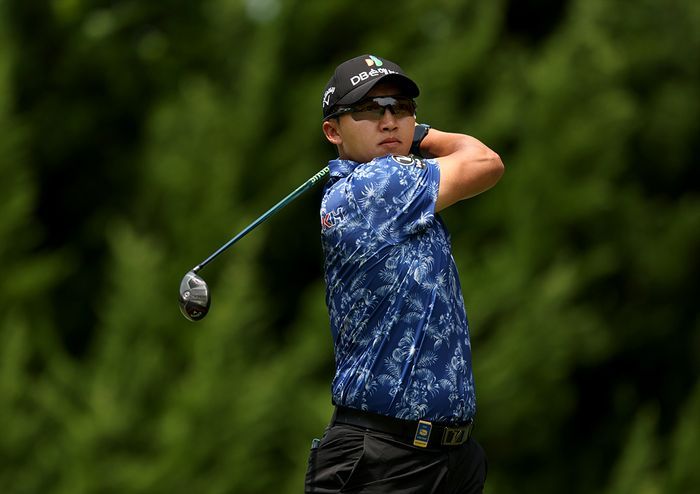 2년 연속 LIV 골프 프로모션에 도전하는 김홍택. ⓒ KPGA
