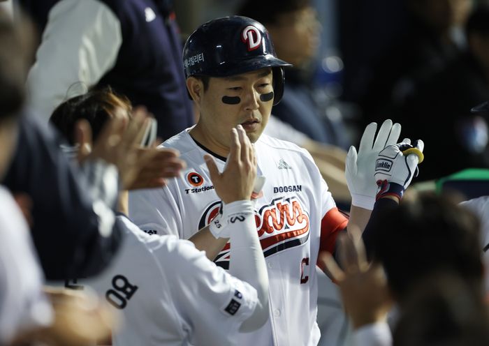 NC 이적 후 다시 두산으로 돌아온 양의지. ⓒ 뉴시스