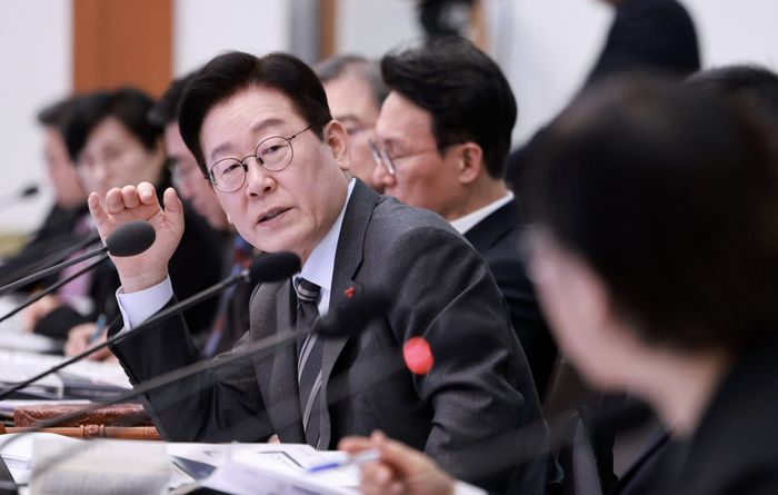 이재명 대통령이 20일 서울 청와대에서 열린 국무회의에서 발언하고 있다. ⓒ청와대통신사진기자단