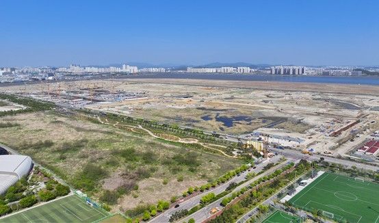 송도국제도시 11공구 전경 ⓒ 인천경제자유구역청 제공