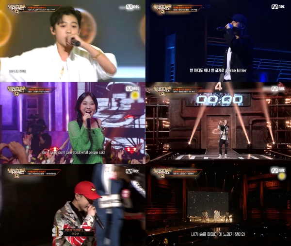 引用：Mnet、TVING『SHOW ME THE MONEY 12』