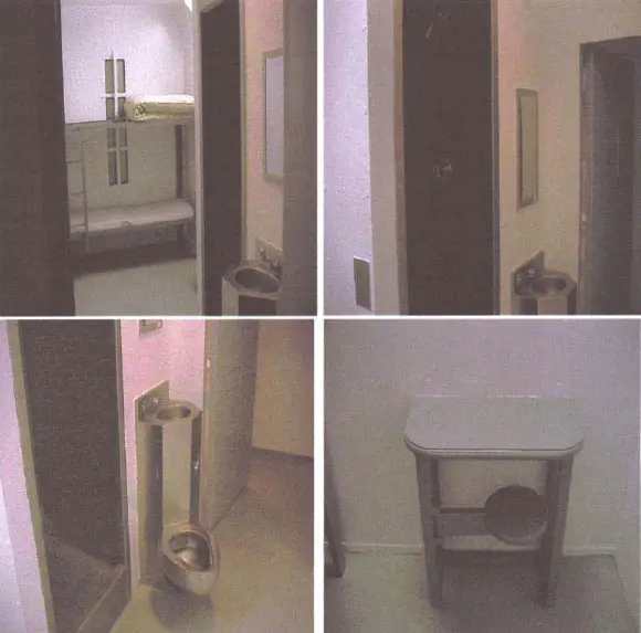 미 뉴욕 브루클린 메트로폴리탄 구치소(MDC) 독방 내부. 사진=미 법무부