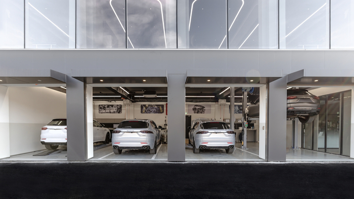 마세라티코리아 판교 서비스 센터.