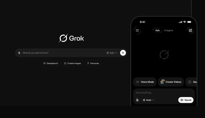 xAI의 생성형 인공지능(AI) 서비스 '그록'