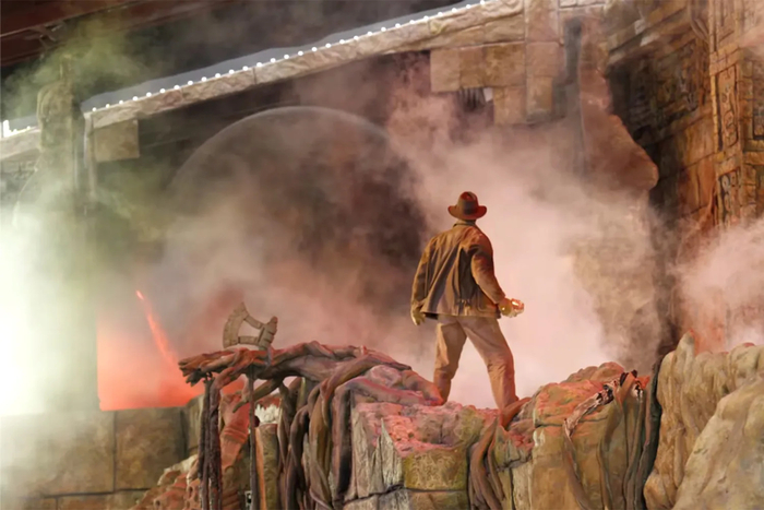 미국 디즈니월드 공연 '인디애나 존스 에픽 스턴트 스펙타큘러!'의 한 장면. 사진=디즈니 파크