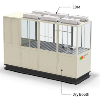 EDM이 적용된 드라이부스 구조 개념도. 신성이엔지