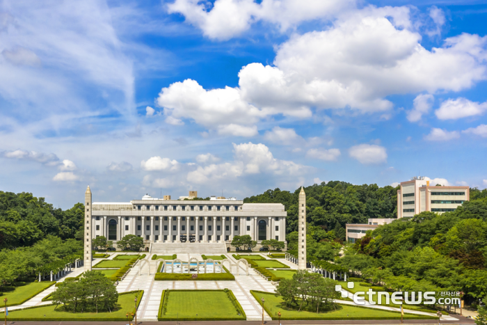 경희대학교 전경.
