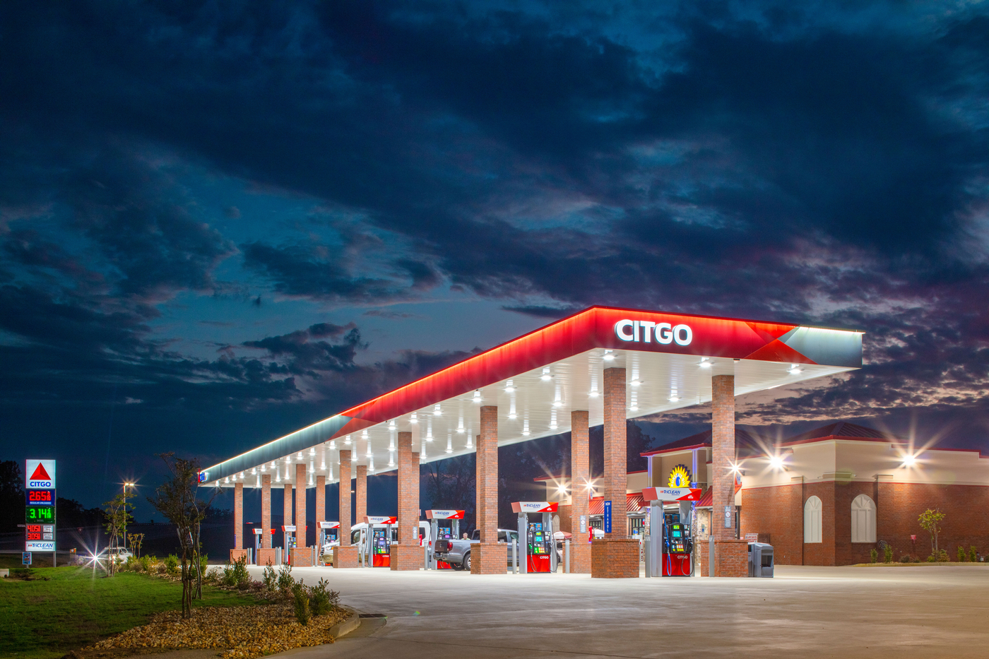 시트고(CITGO) 주유소 전경.(사진=시트고 홈페이지)